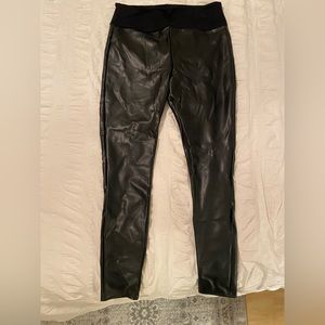 Spanx Assets Faux Leather Leggings